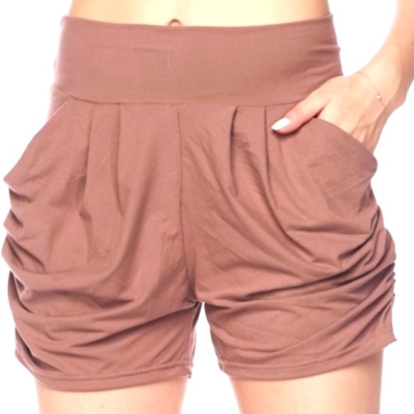 Pants - Mauve Lounge Shorts